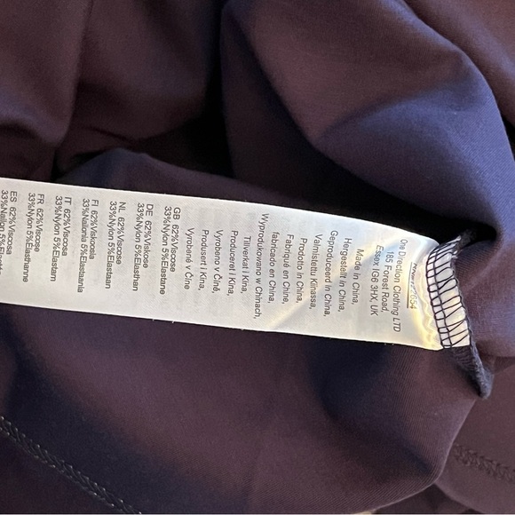 Voodoo Vixen Nautical Dress Bow Fit & Flare Sailor 50’s Navy Midi Womans Size 6 - Picture 10 of 11